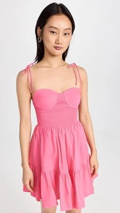 STAUD Mini Landry Dress -Staud Outlet Store staud3149937814 1676931343665 2 0. UX357 QL90