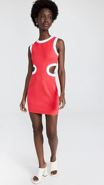 STAUD Mini Dolce Dress 4 STAUD Mini Dolce Dress - Image 4