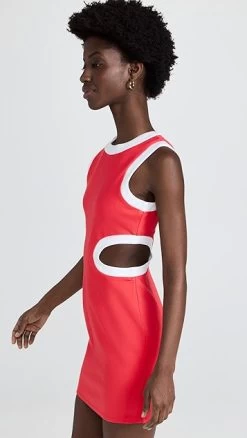 STAUD Mini Dolce Dress 9 STAUD Mini Dolce Dress -Staud Outlet Store staud3150361280 1676923502590 2 0. UX357 QL90