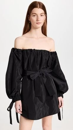 STAUD Mini Colby Dress -Staud Outlet Store staud315221071b 1676072435192 2 0. UX357 QL90