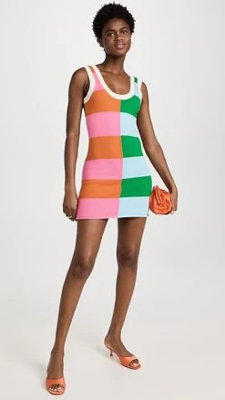 STAUD Mini Seashore Dress