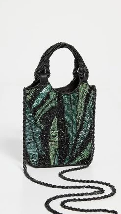 STAUD Zoe Beaded Bag
