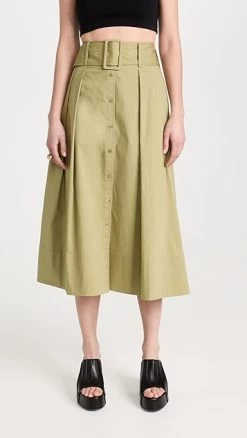 STAUD Kingsley Skirt -Staud Outlet Store staud3158210719 1681934261157 2 0. UX357 QL90