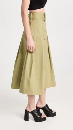 STAUD Kingsley Skirt -Staud Outlet Store staud3158210719 1681934261301 2 0. UX357 QL90