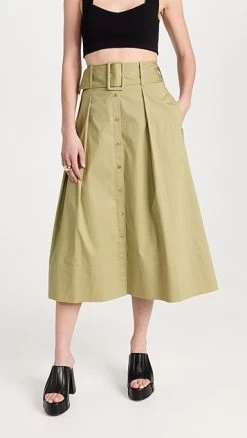 STAUD Kingsley Skirt