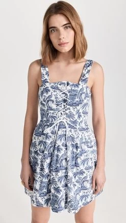 STAUD Mini Sutton Dress