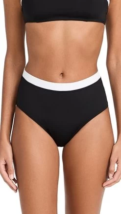 STAUD Devon High Rise Bikini Bottoms -Staud Outlet Store staud316221071b 1680624896326 2 0. UX357 QL90