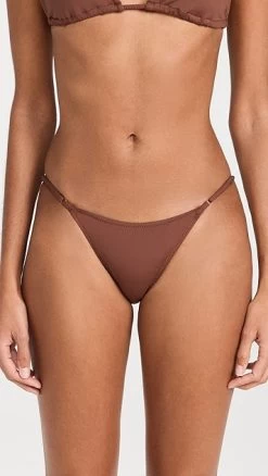 STAUD Sisley String Bikini Bottoms