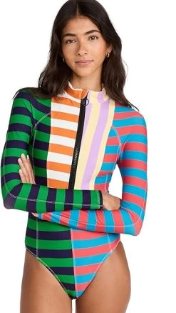 STAUD Amalia Rash Guard -Staud Outlet Store staud31640200bf 1680645254871 2 0. UX357 QL90