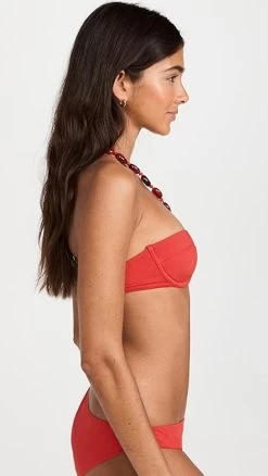 STAUD Sydney Beaded Bikini Top -Staud Outlet Store staud3164212623 1680819217734 2 0. UX357 QL90