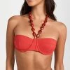 STAUD Sydney Beaded Bikini Top