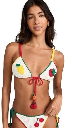 STAUD Crochet Bikini Top -Staud Outlet Store staud316451b670 1680799780228 2 0. UX357 QL90