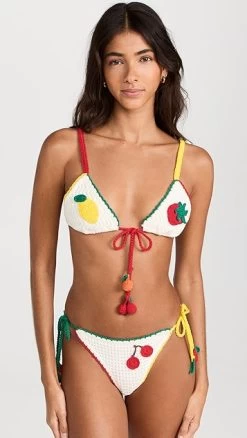 STAUD Crochet Bikini Bottoms -Staud Outlet Store staud316461b670 1680808616730 2 0. UX357 QL90