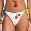 STAUD Crochet Bikini Bottoms