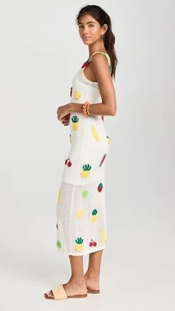 STAUD Maracuya Knit Dress -Staud Outlet Store staud316501b670 1680644303840 2 1. UX357 QL90