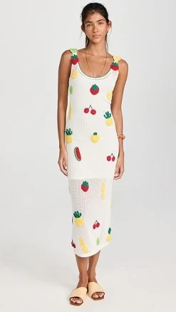 STAUD Maracuya Knit Dress -Staud Outlet Store staud316501b670 1680644303844 2 0. UX357 QL90