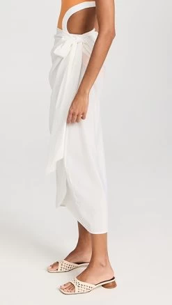 STAUD Angelica Wrap Skirt -Staud Outlet Store staud31655102ca 1680640503339 2 0. UX357 QL90