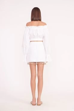 TRISTAN TOP | WHITE 8 TRISTAN TOP | WHITE -Staud Outlet Store tristan top white 01764 web