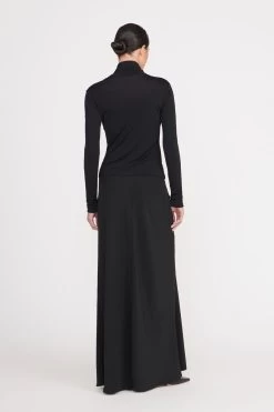HELVIN TOP | BLACK -Staud Outlet Store tura skirt black 3 4cab7585 92b2 4466 805a fcebc25ed034