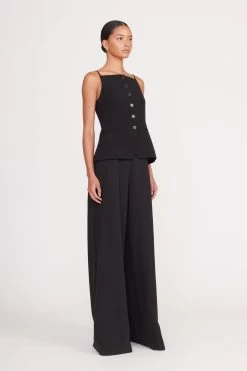 UNA TOP | BLACK -Staud Outlet Store una top black 2 42e5447e fa1b 4511 9e4c f476f3a806dc