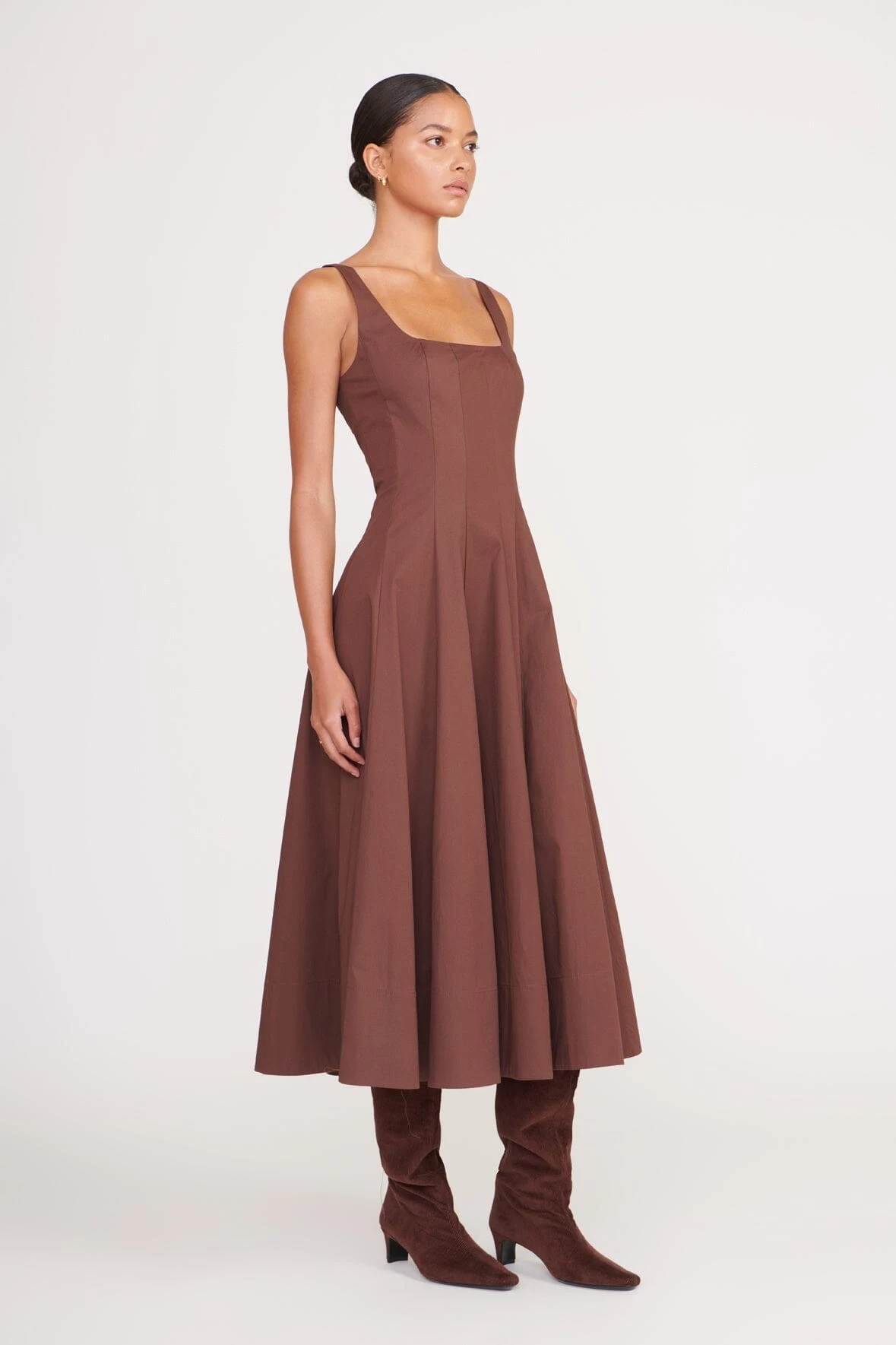 WELLS DRESS | MAHOGANY 2 WELLS DRESS | MAHOGANY - Image 2