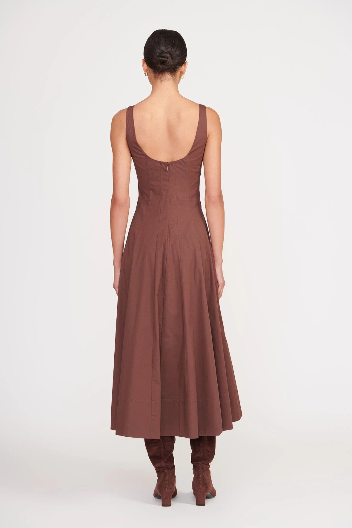 WELLS DRESS | MAHOGANY 3 WELLS DRESS | MAHOGANY - Image 3